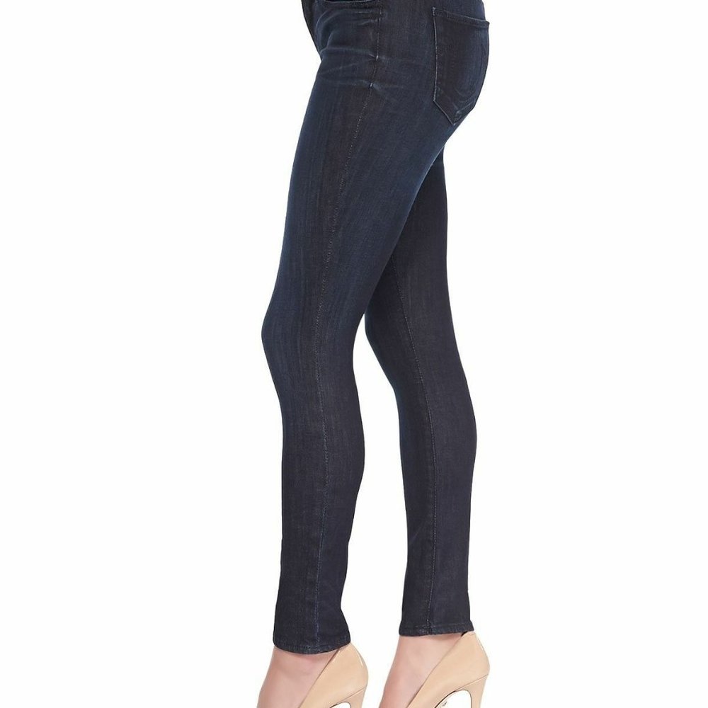 True Religion ‘Halle’ Super Skinny Fit Jeans in Picasso Blue - Picture 3 of 12